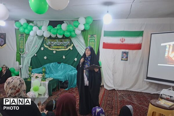جشن عید غدیر در مسجد علی‌بن موسی‌الرضا خاورشهر 