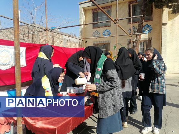  جشن نیمه شعبان در آموزشگاه شهید مجید دهنوی نیشابور 