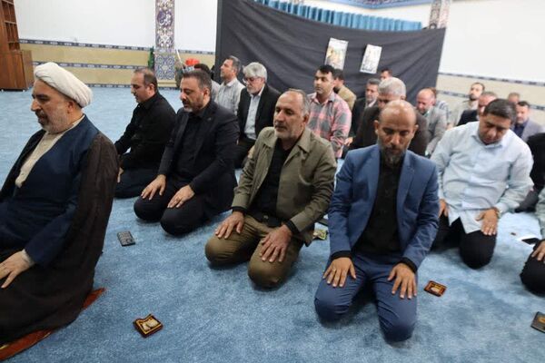 مراسم یادبود شهید جمهور آیت الله سید ابراهیم رئیسی در آموزش و پرورش شهرستان اسلامشهر