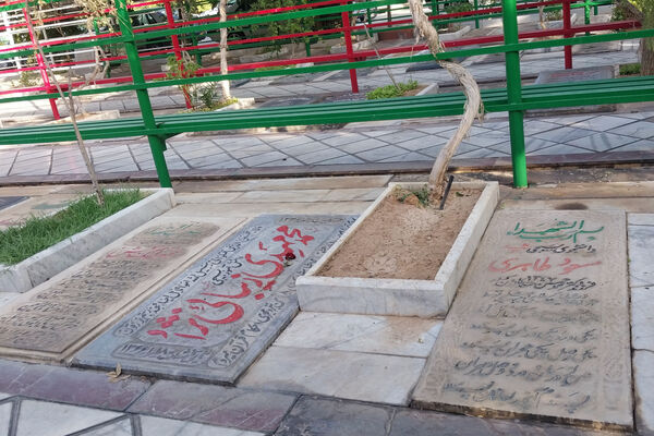 غبار روبی گلزار شهدا شیراز