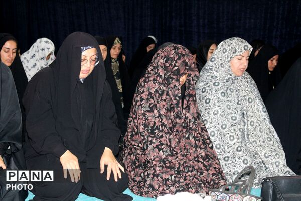 نظرآباد میزبان آیین بزرگداشت رهبر شهید با حضور مسئولان و دانش‌آموزان