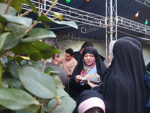 جشن بزرگ خیمه الانتظار در خیابان انتظار