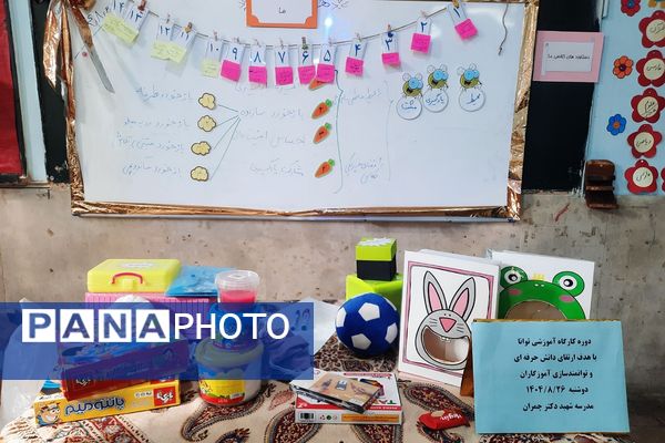  کارگاه آموزشی توانا در دبستان شهید دکتر چمران ناحیه دو شهرری 