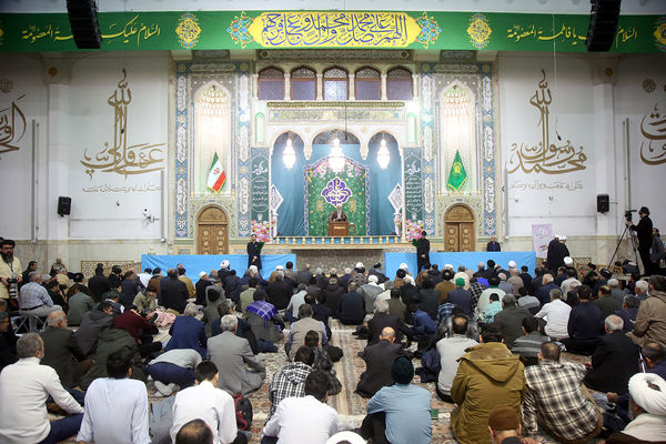 مراسم بزرگداشت شهدای اغتشاشات دیماه در قم