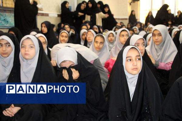 بدرقه ستاره گمنام فاطمی در مدارس ناحیه‌۴ تبریز