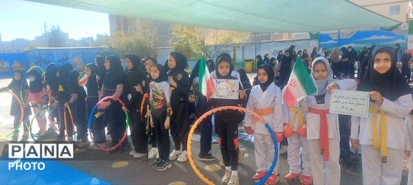 المپیاد ورزشی درون مدرسه ای در دبستان سیدیونس فاطمی