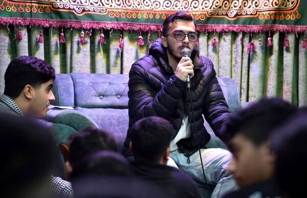 اعتکاف دانش آموزی در استان گلستان
