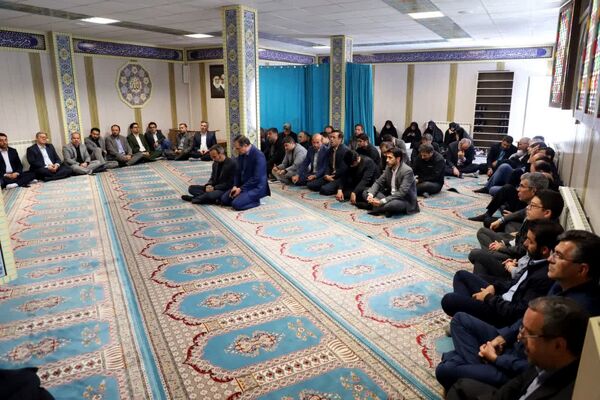 مراسم سالگرد ارتحال امام راحل در اداره‌کل آموزش و پرورش آذربایجان شرقی