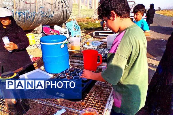 پذیرایی موکب‌ها از جاماندگان اربعین حسینی در شهرستان باشت