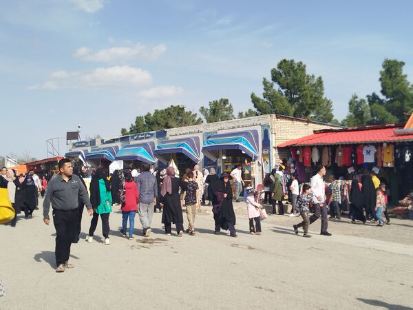 سیزده بدر در امامزاده میامی مشهد