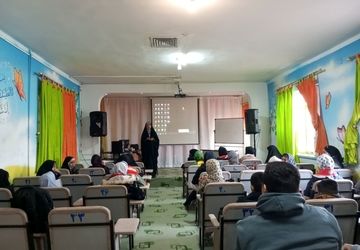 دومین کارگاه آموزشی خبرنگاری در کانون مهر تابان نیشابور 