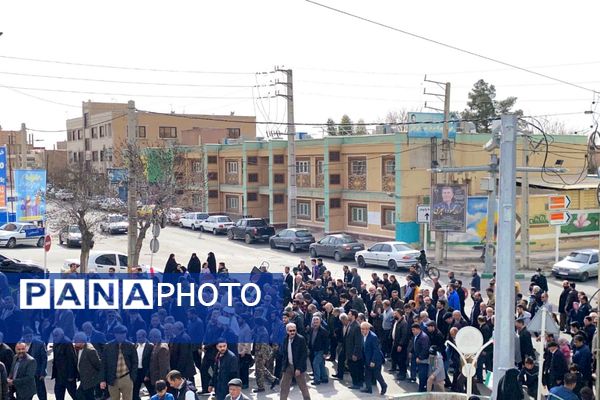 شور انقلابی در پیشوا، همه یکصدا برای ایران در 22 بهمن