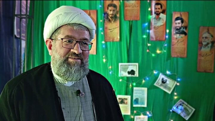 معتکفین دختران حاج قاسم هستند