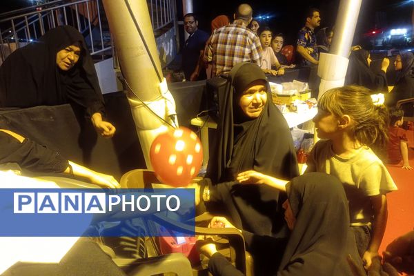 مراسم عزاداری شهادت کریم اهل بیت (ع)در کشتی سفینة  النجاة 