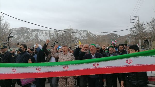 راهپیمایی ۲۲بهمن ماه روز پیروزی انقلاب اسلامی ایران در بار