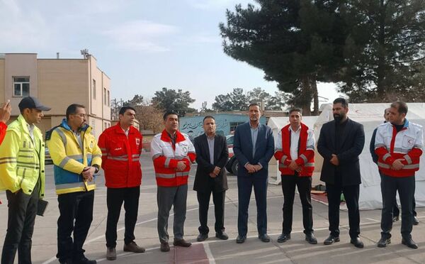  مانور زلزله در شهرستان تربت جام