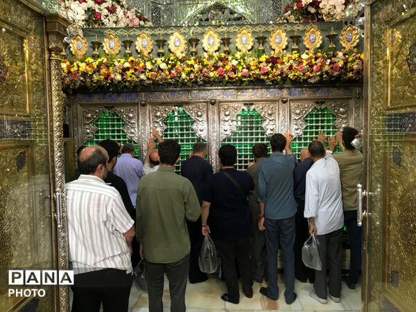 عطر میلاد در بارگاه سیدالکریم (ع)