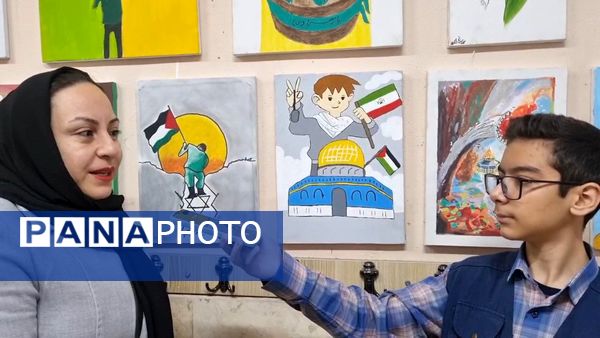 افتتاحیه نمایشگاه فرهنگی هنری هفته ماها