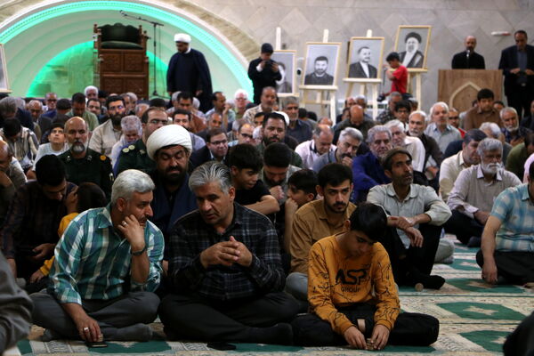 مراسم بزرگداشت شهدای خدمت در مسجد جامع شهرستان آباده 