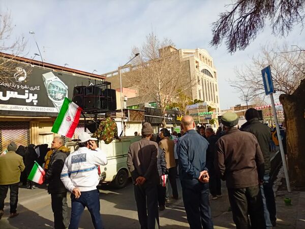  راهپیمایی بیست و دو بهمن در کاشمر