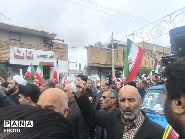 حضور پر شور عشایر در راهپیمایی  روز قدس