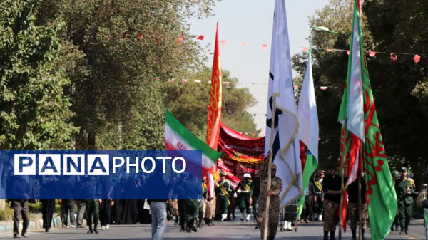 کاروان عشق و وفا از میدان بزرگمهر تا گلستان شهدا