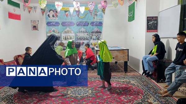 برپایی مهد آدینه نور در مسجد صاحب الزمان آشخانه 