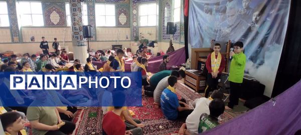 لحظاتی با معتکفین پیشتاز «مدرسه فلسطین» 