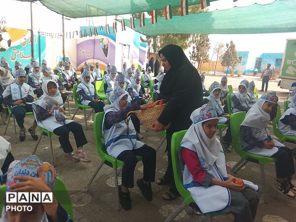 پویش سلامت دهان و دندان در مدرسه شهید هداوند میرزایی