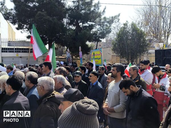 راهپیمایی قدس شهرستان مانه 