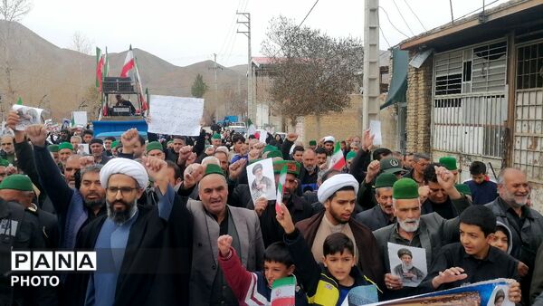 راهپیمایی روز جهانی قدس در شهر بار نیشابور
