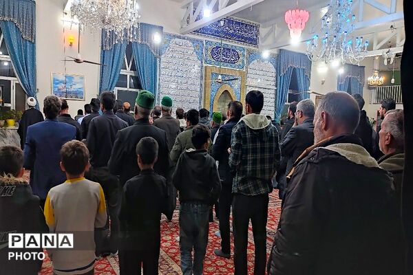 مراسم شهادت قائد امت در شهر بار نیشابور