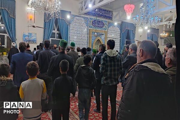 مراسم شهادت قائد امت در شهر بار نیشابور