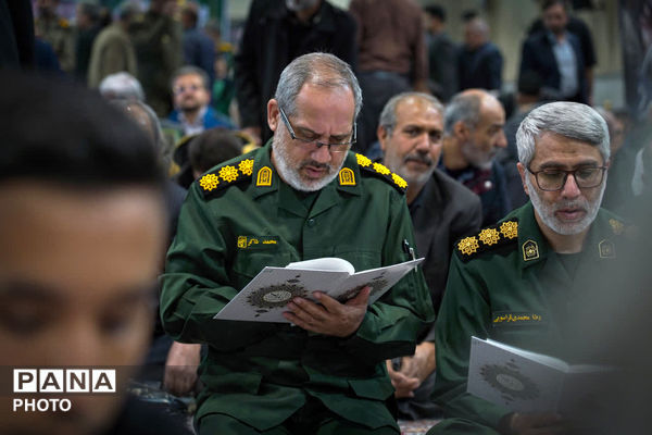 جلوه هایی از مراسم بزرگداشت سیدالشهدای نیروهای مسلح در قم