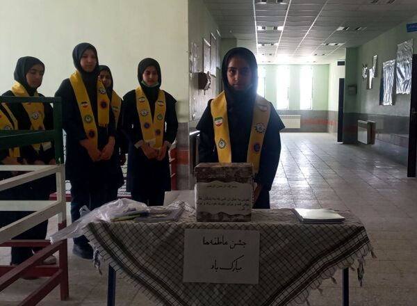برگزاری جشن عاطفه‌ها در مدارس عشایری استان کرمان 