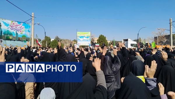 پیاده روی به عشق امام زمان (عج) در خواف