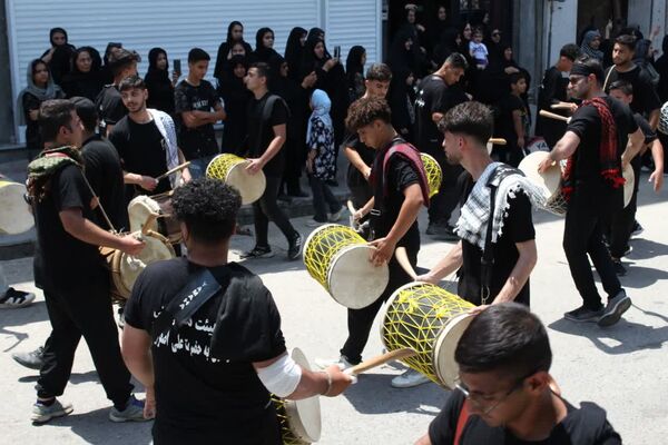 شور حسینی در گلوگاه 