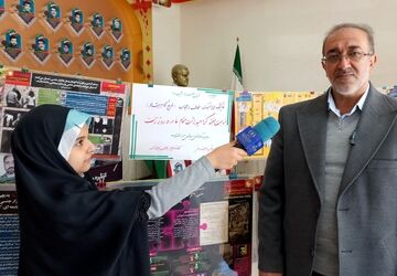 نمایشگاه جواهرانه عفاف و حجاب در آموزش و پرورش ناحیه۲
