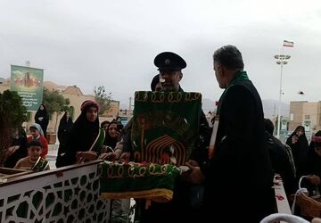 جشن میلاد هشتمین اختر تابناک امامت در آستان سید نصرالله