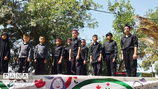 عاشقان حسینی ( ع) به یاد پیاده روی اربعین در نیشابور پیاده روی کردند-۲