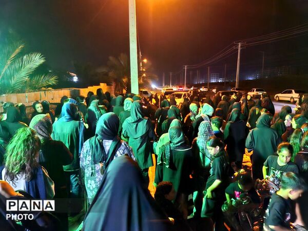 مراسم سینی‌گردانی حضرت قاسم (ع) در شب شام غریبان