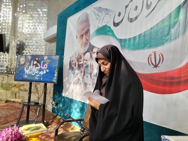 همایش مادران قهرمان پرور حوزه بسیج حضرت زینب(س) در امامزاده ابراهیم(ع) ملارد 