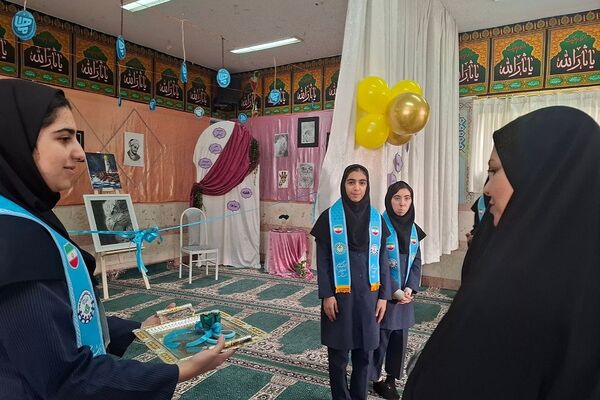 جلوه خلاقیت دانش‌آموزان بنت‌الهدی در هفته «ماها»