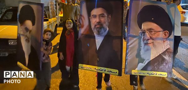 طنین‌ صدای شعار «مرگ بر آمریکا و اسرائیل» در فلکه سوم خزانه 