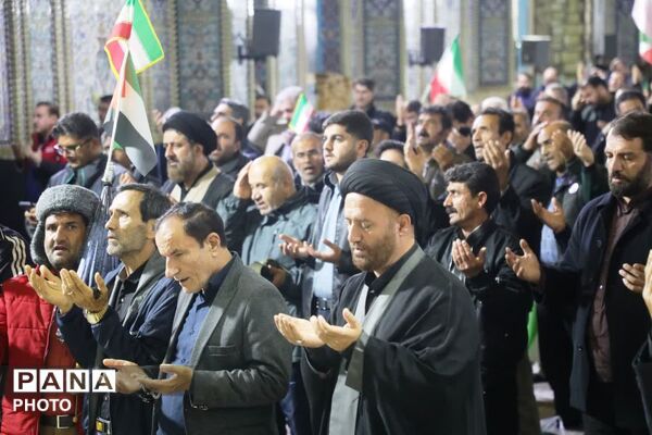 بیست و ششمین شب ایستادگی یاسوجی‌ها پای کار ایران اسلامی