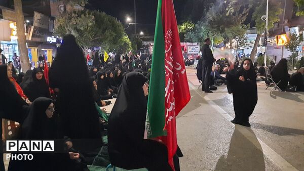 قاب پانا میزبان مراسم شب های محرم مسجد جامع نیشابور 