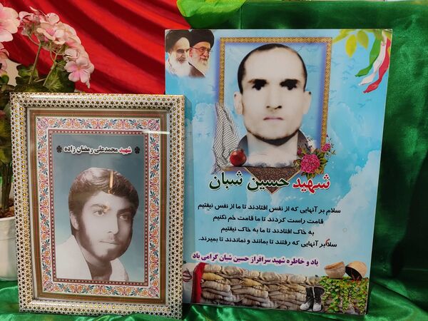 یادواره شهدا در دبستان شاهد حاج تقی آقا بزرگ ناحیه یک مشهد 