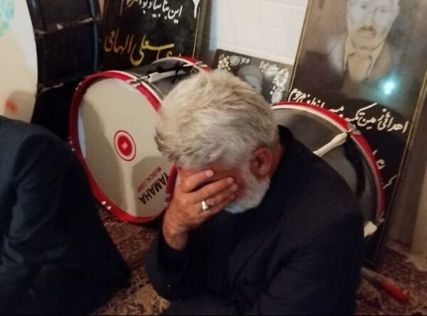 رئیس اداره اوقاف کاشمر میهمان عزاداران تکیه فاطمه زهرا (س) روستای قوچ پلنگ