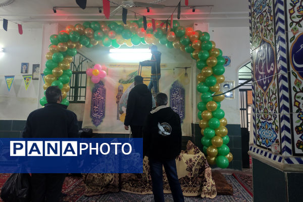 جشن نیمه شعبان در حسینیه شهرک گردخون