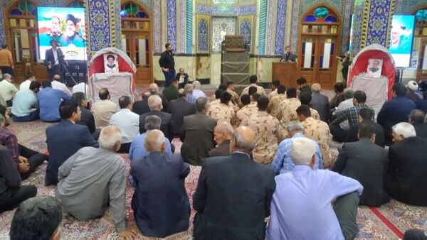 مراسم بزرگداشت شهید سید حسن نصرالله در یزد